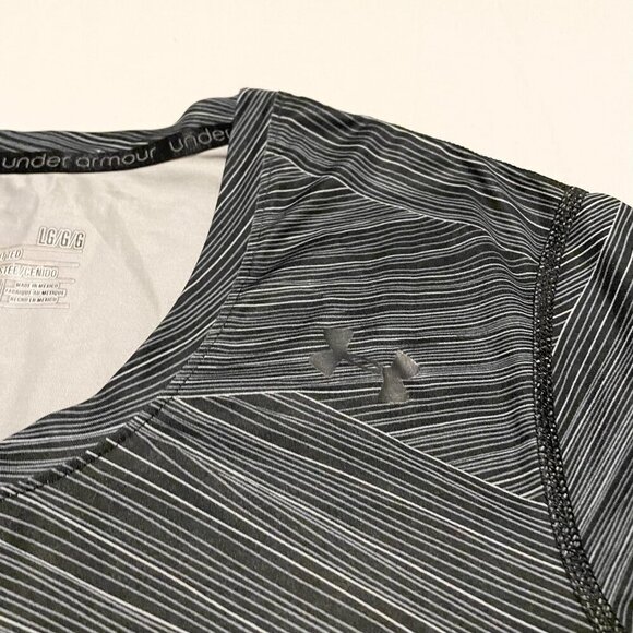 Under Armour Womens Shirt Size Large Heatgear Fitted Tshirt - Picture 4 of 16
